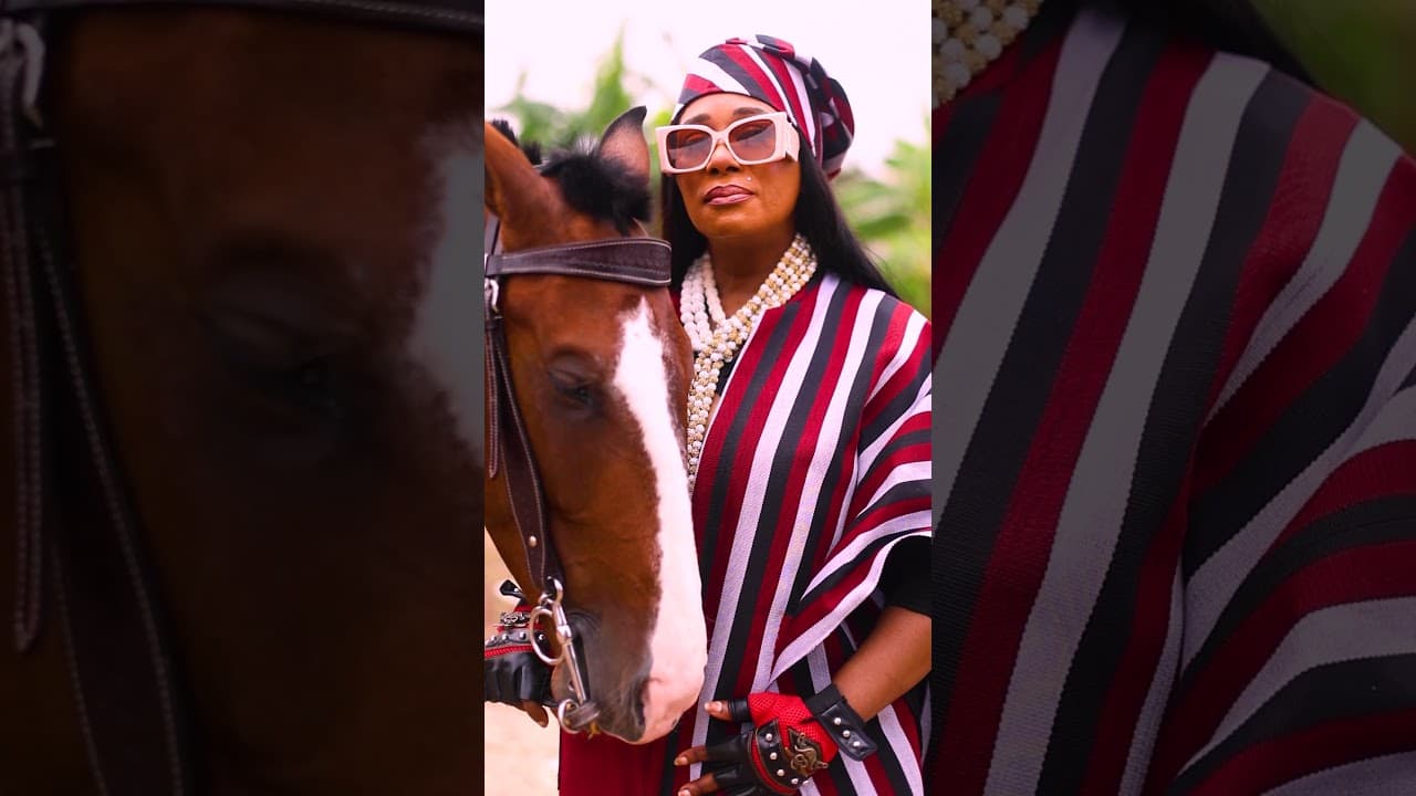 Yetunde “Bustline” Oduwole Rides for Agbojo Lowo Iku Clan | Ojude Oba Festival 2025 Highlights